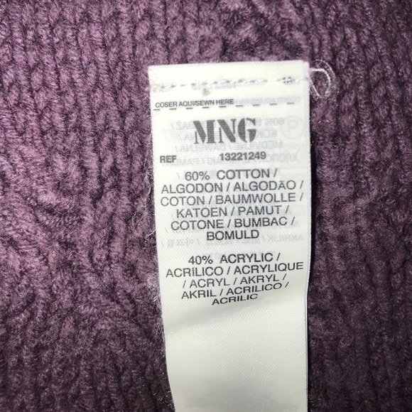 💜HOST PICK💜Big Collar Purple Cardigan - Picture 7 of 7